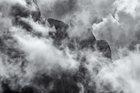 Cloud and Rock Abstract, #2, Montserrat, Catalunya, 2024